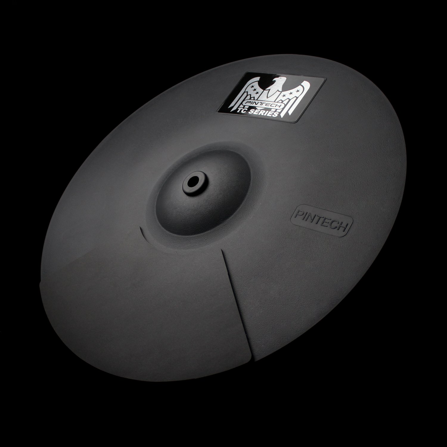 Pintech Percussion TC14 14" Trigger Cymbal,Black,white