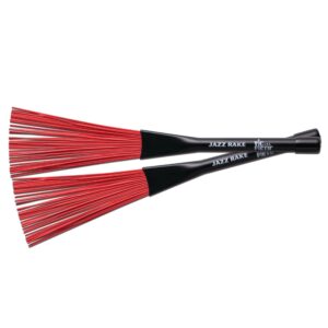 Vic Firth Jazz Rake – red plastic