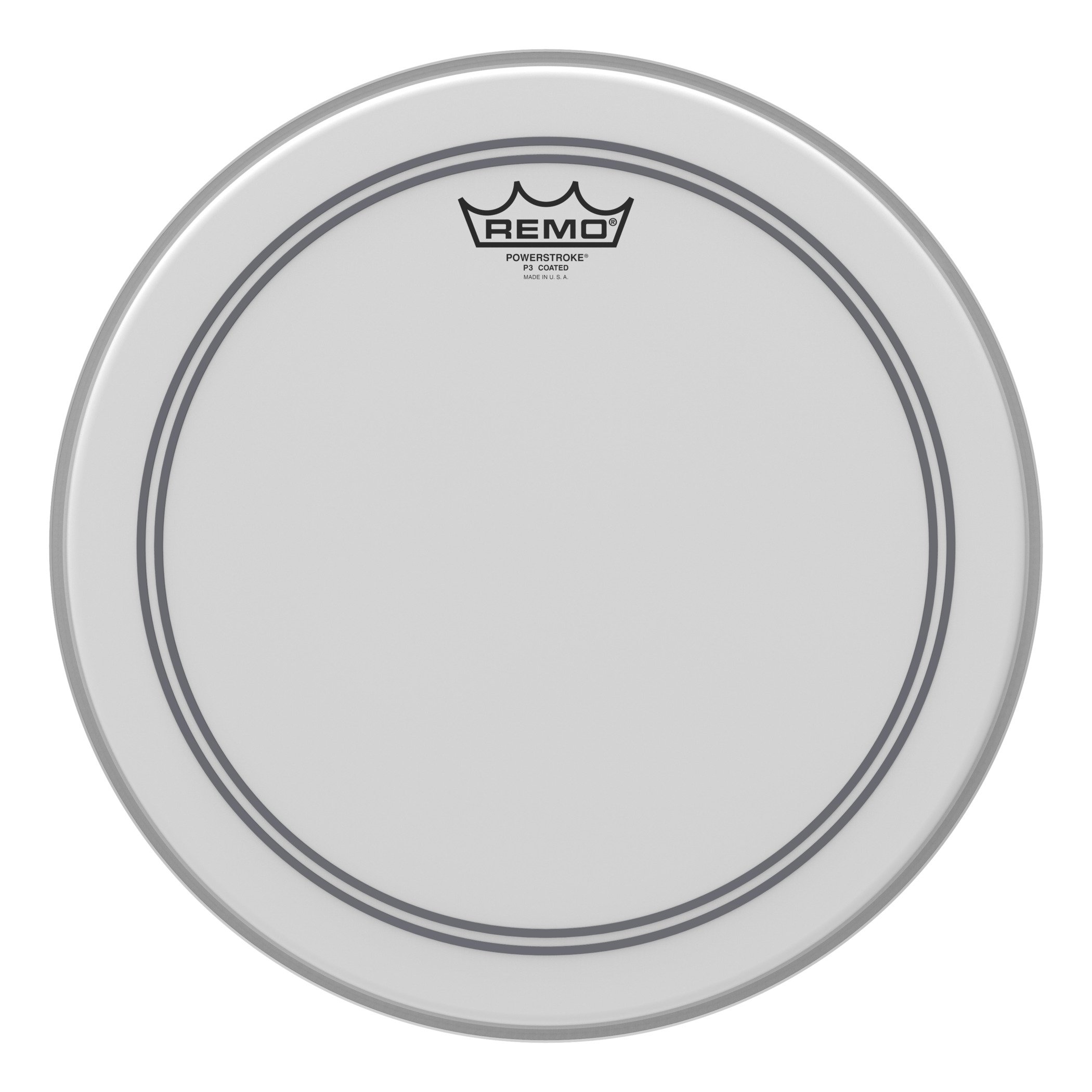 Remo Powerstroke P3 Coated Drumhead, 14" (P30114-BP)