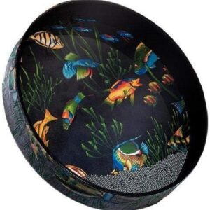 Remo Ocean Drum - Fish Graphic, 12"