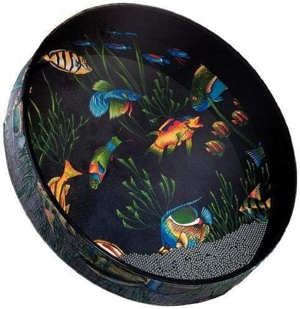 Remo Ocean Drum - Fish Graphic, 12"