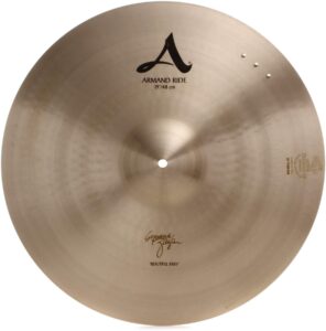 zildjian a series armand beautiful baby ride cymbal - 19 inches