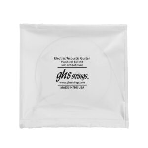 GHS Strings 345 Silk And Steel, Silver-Plated Copper Acoustic Guitar Strings, Light (.010-.042)