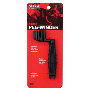 D'Addario Accessories Ergonomic Guitar Peg Winder