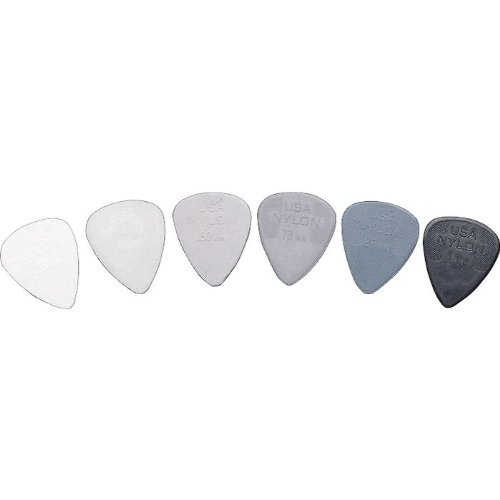 Dunlop 44P60 .60mm Nylon Standard Guitar Picks, Pack of 12