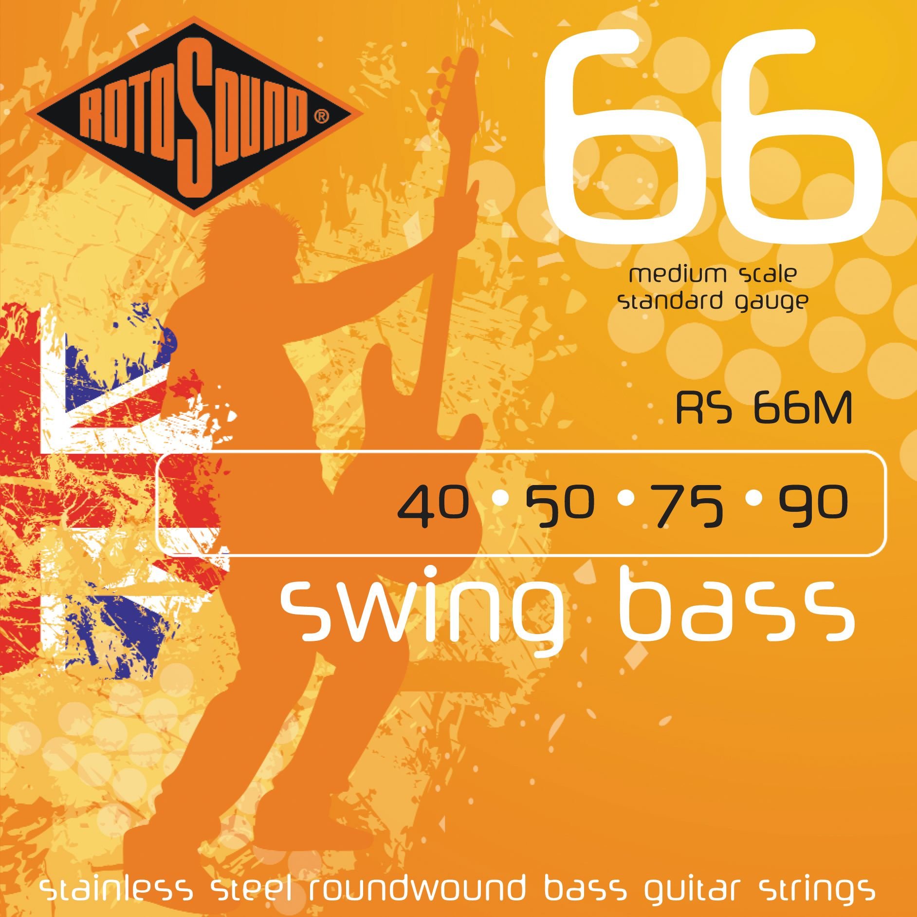 Rotosond Stainless Steel Roundwound Bass Guitar Strings