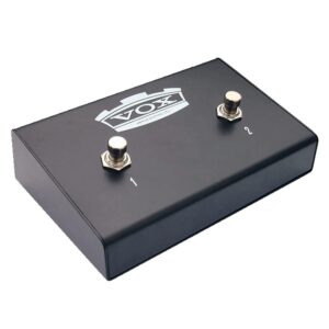 vox 2 button footswitch-ad series and jamvox (vfs2)