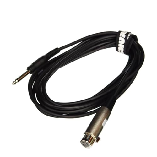 Shure C20AHZ 20-Feet Cable with 1/4-Inch Phone Plug on Equipment End (Pin 2 Hot)