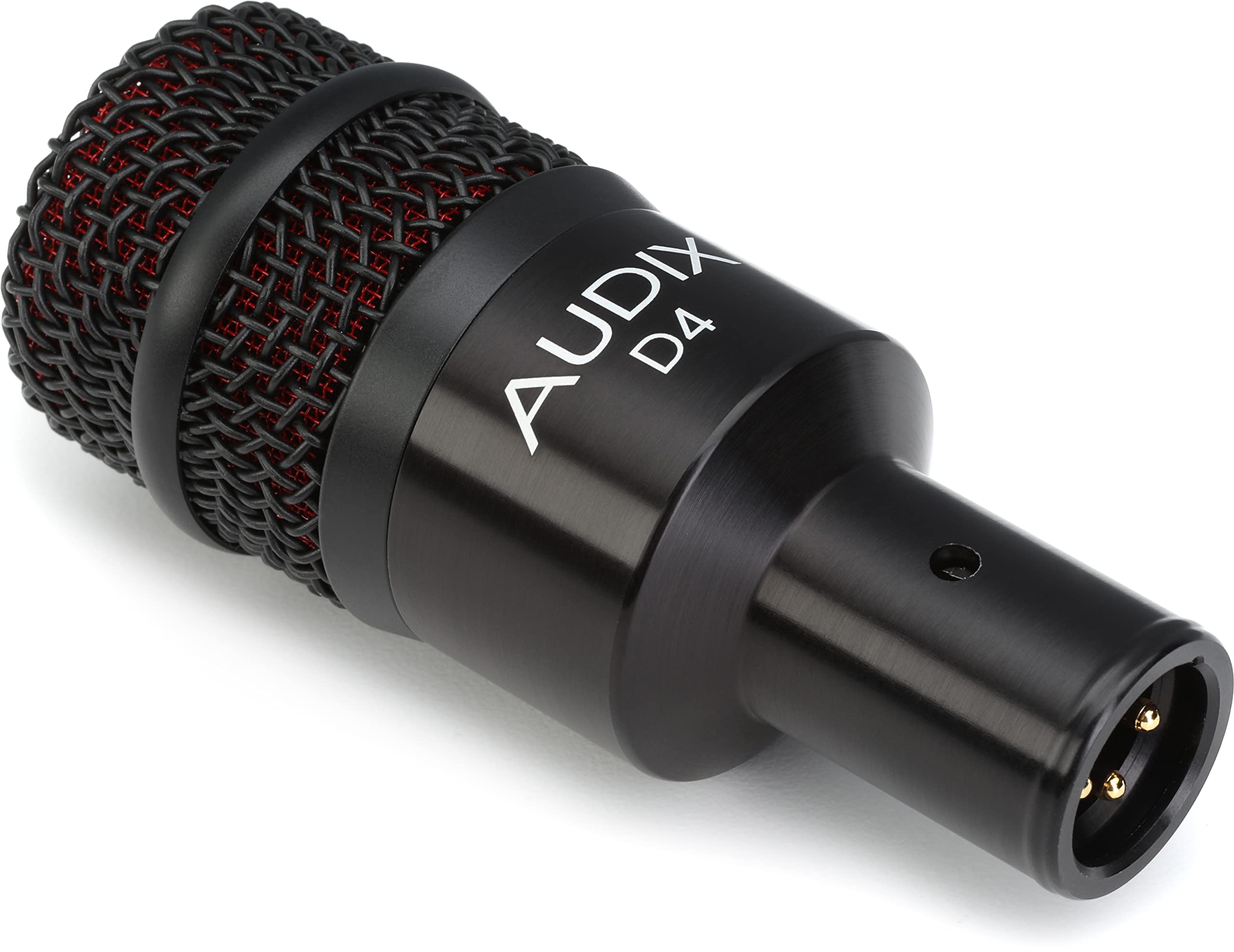 AUDIX D4 Hypercardioid Dynamic Instrument Microphone for Kick Drums, Toms, and Bass Instruments