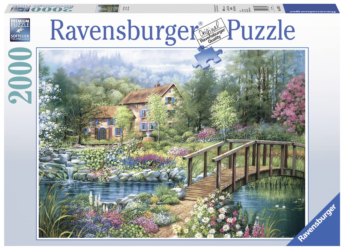 Ravensburger Shades of Summer 2,000 Piece Jigsaw Puzzle for Adults – Softclick Technology Means Pieces Fit Together Perfectly