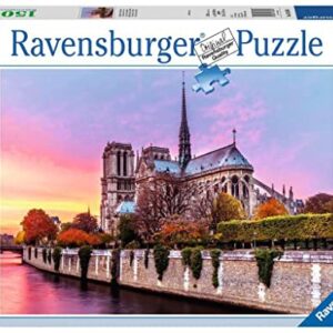 Ravensburger Picturesque Notre Dame 1500 Piece Jigsaw Puzzle for Adults - 16345 - Every Piece is Unique, Softclick Technology Means Pieces Fit Together Perfectly