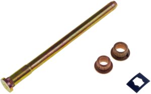 dorman 38416 door hinge pin and bushing kit - 1 pin, 2 bushings and 1 clip compatible with select cadillac / chevrolet / gmc models