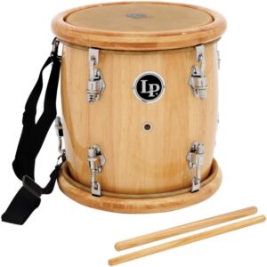 latin percussion lp271-wd tamboras natural finish