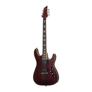 schecter omen extreme-6 electric guitar - black cherry