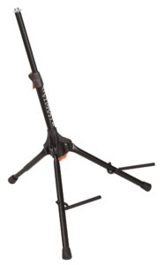 ultimate support amp-150 ultra compact, three-position tilt genesis® series amp stand with locking legs