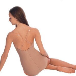 Body Wrappers 266 Womens' Under Wraps Microfiber Leotard (S, Nude)