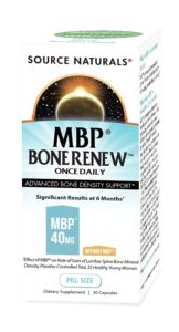 source naturals mbp bone renew - milk protein for advanced density support - 30 capsules