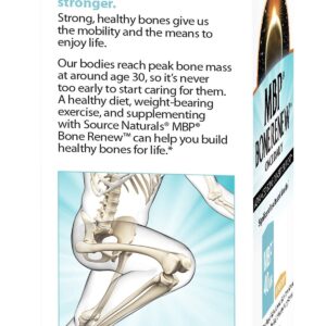 Source Naturals MBP Bone Renew - Milk Protein for Advanced Density Support - 30 Capsules