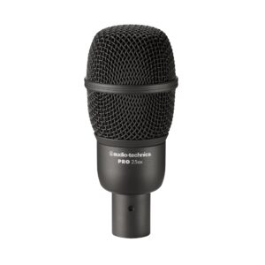 audio-technica pro 25ax hypercardioid dynamic instrument microphone