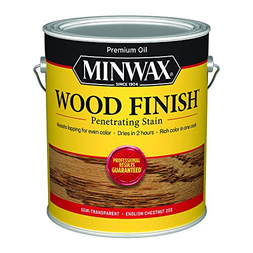 1 gal Minwax 71044 English Chestnut Wood Finish Oil-Based Wood Stain