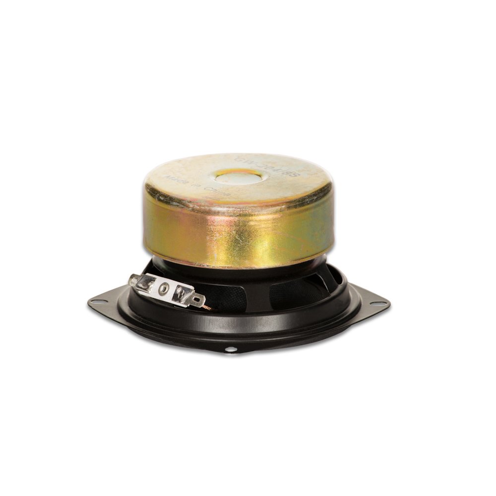 Goldwood Sound GW-204/8S Shielded 4"" Woofer 70 Watt 8ohm Replacement Speaker,Black"