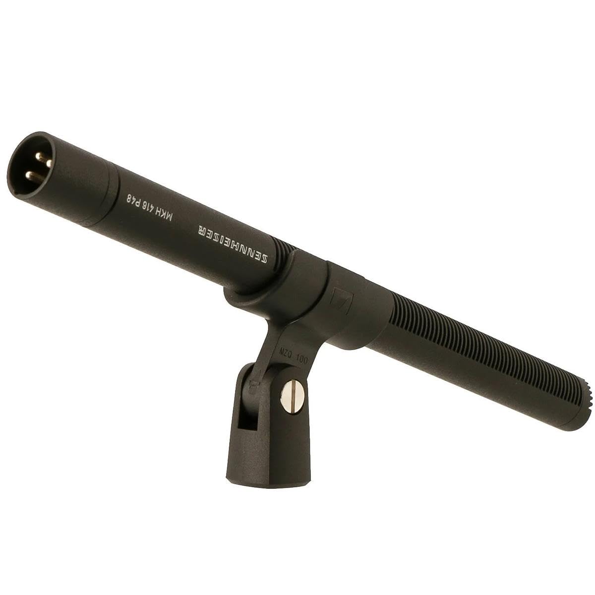 SENNHEISER Wired Professional MKH 416-P48U3 Short Shotgun Interference Tube Microphone,Black