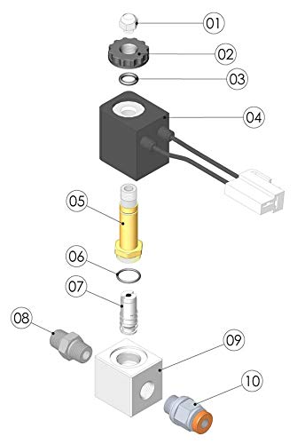 ARB 180103 Aluminum Solenoid 12VDC 1/8" This is ARB's official replacement 12v electric Air Solenoid.