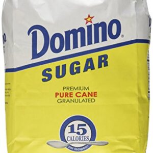 Domino Sugar, Granulated, 10-Pound Bags