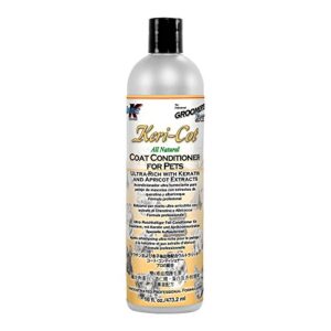 double k groomers edge keri-cot conditioner, 16 oz