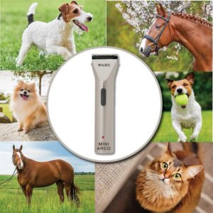 Wahl Professional Animal MiniArco Corded/Cordless Pet, Dog, Cat, and Horse Trimmer Kit