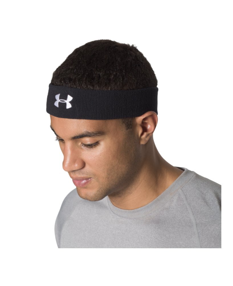 Under Armour Performance Headband,BLACK,One Size Fits All