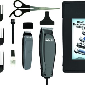 Wahl Clipper Corp Pro 14 Piece Styling Kit with Hair Clipper and Beard Trimmer for Total Body Grooming - Model 79450, Chrome