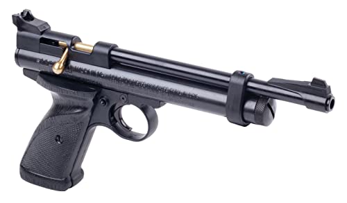 Crosman 2240 .22-Caliber Bolt Action Single-Shot CO2-Powered Air Pistol,Black