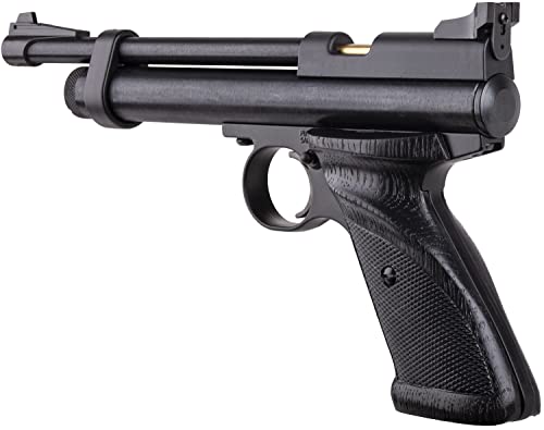 Crosman 2240 .22-Caliber Bolt Action Single-Shot CO2-Powered Air Pistol,Black