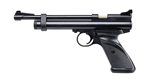 Crosman 2240 .22-Caliber Bolt Action Single-Shot CO2-Powered Air Pistol,Black