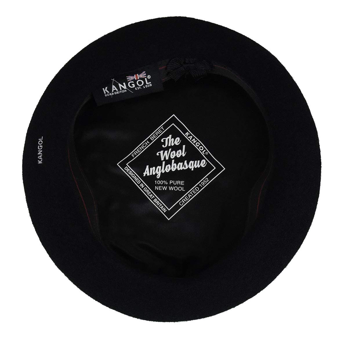 Kangol Anglobasque Beret - Black/XL