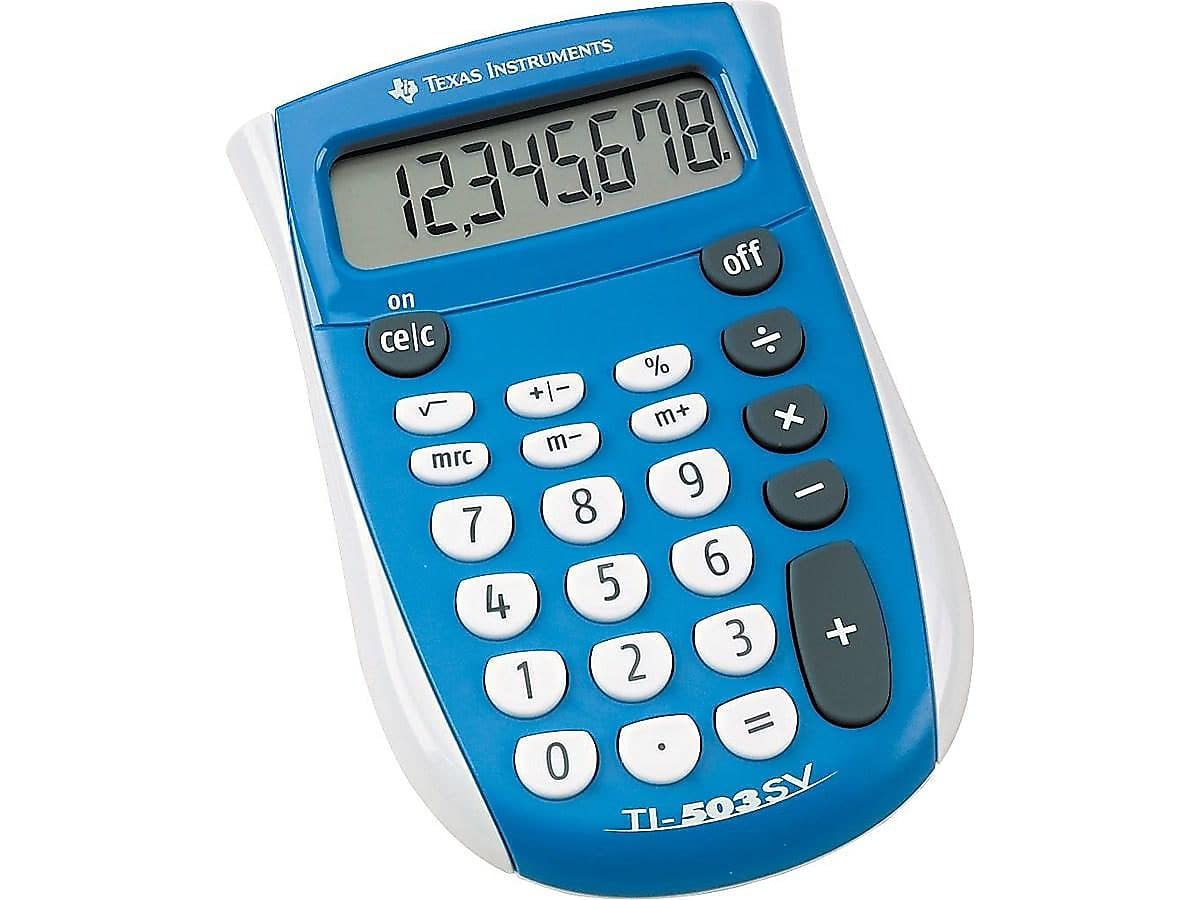 Texas Instruments TEXTI503SV - TI-503SV Pocket Calculator