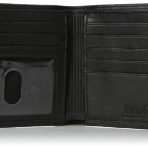 Buxton Men's Emblem-leather Cardex Wallet, black, One Size