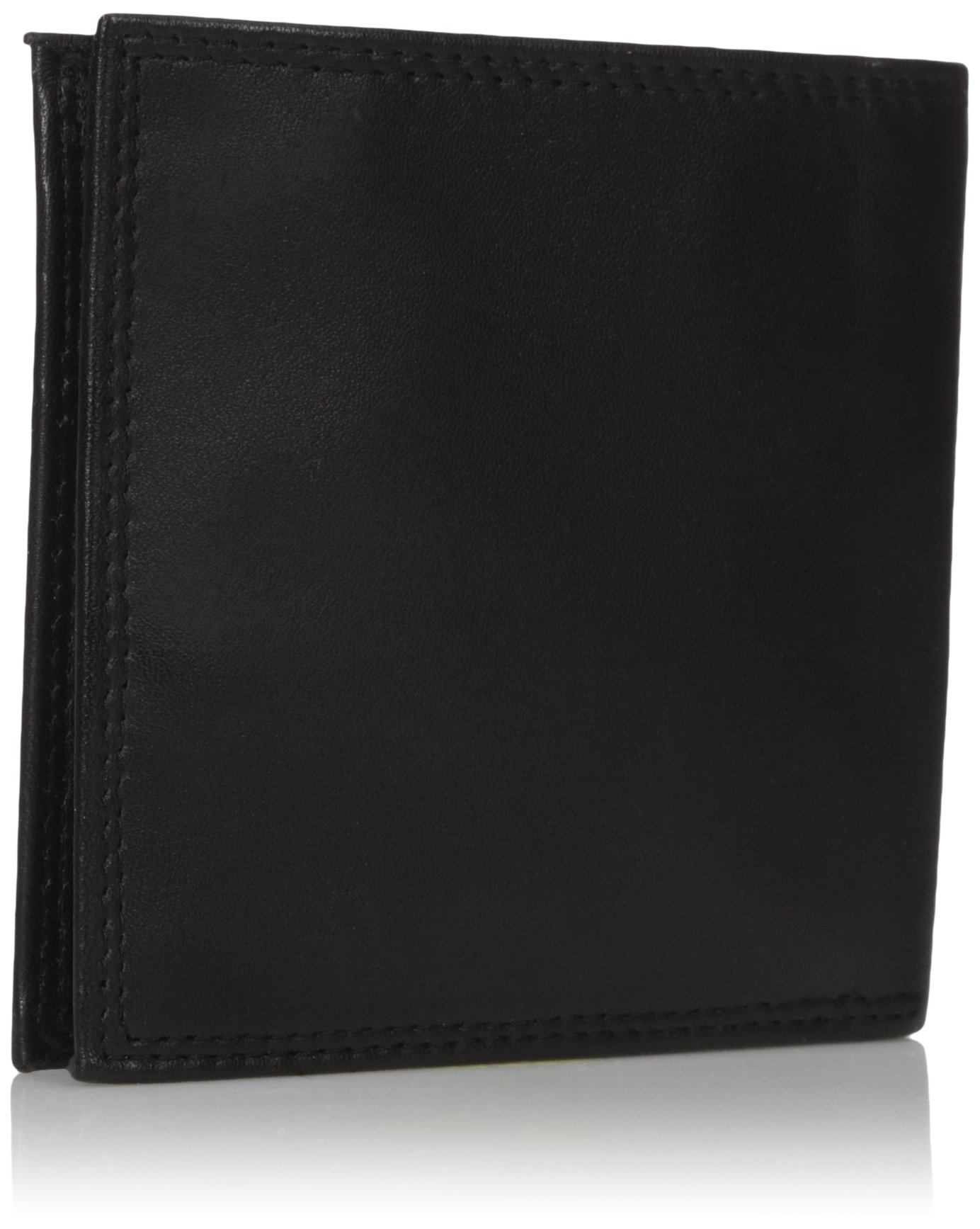 Buxton Men's Emblem-leather Cardex Wallet, black, One Size