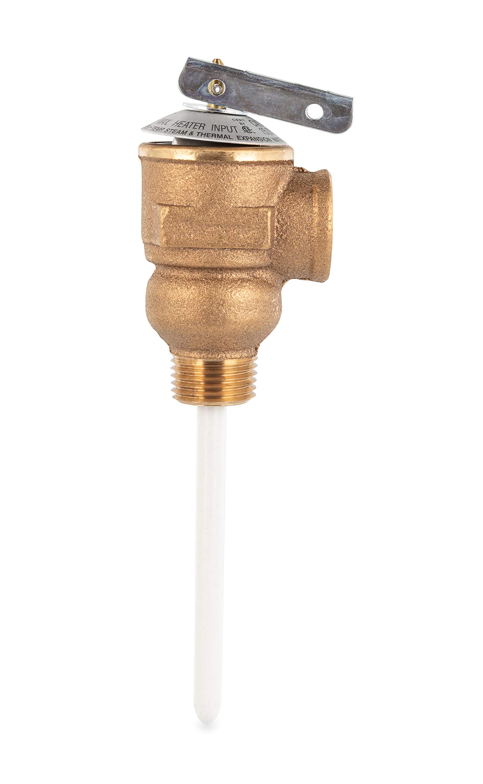 Camco Temperature & Pressure Relief Valve - 1/2" Valve w/4" Probe