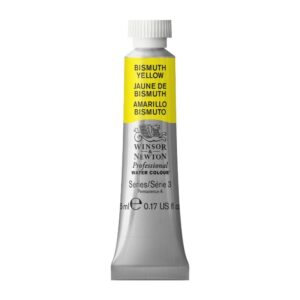 Winsor & Newton Professional Watercolor, 5ml (0.17-oz) Tube, Bismuth Yellow