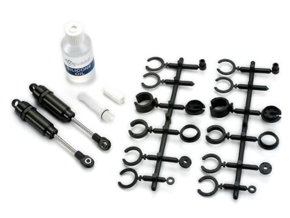 Traxxas 2660 Hard-Anodized, PTFE-Coated Big Bore Shocks with TiN shafts, Long (pair)