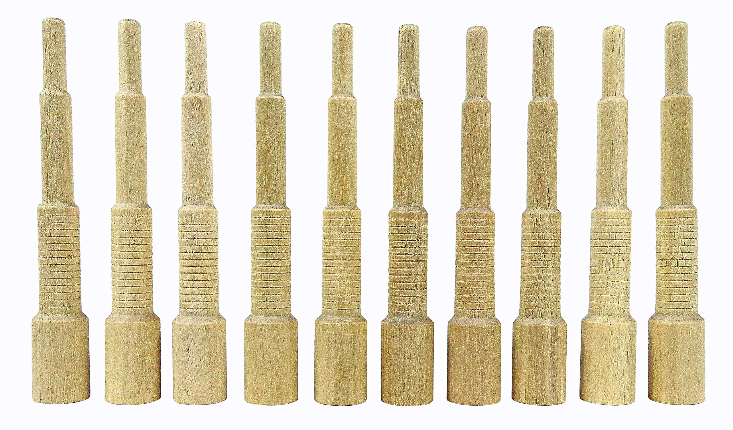 Miller Dowels 2X Dowel Pins 3 1/2" Long 1/2" Diameter Cap Birch (Bag 40)