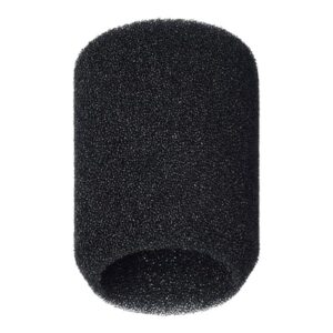 shure a85ws black foam windscreen for sm85, sm86, sm87a and beta87a, and beta87c