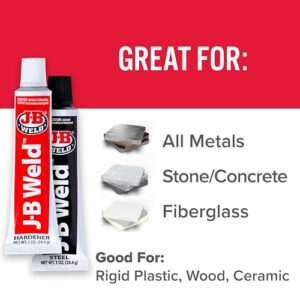 J-B Weld 8265S Original Cold-Weld Steel Reinforced Epoxy - 2 oz.