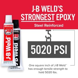 J-B Weld 8265S Original Cold-Weld Steel Reinforced Epoxy - 2 oz.