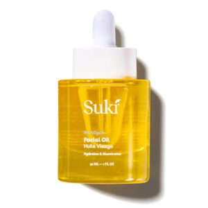 suki skincare nourishing facial oil - with sunflower, safflower, grape seed oils - deeply hydrates & nourishes dry skin in need - 15 ml