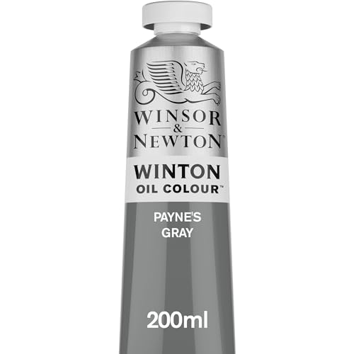 Winsor & Newton Winton Oil Color, 200ml (6.75-oz) Tube, Payne's Gray