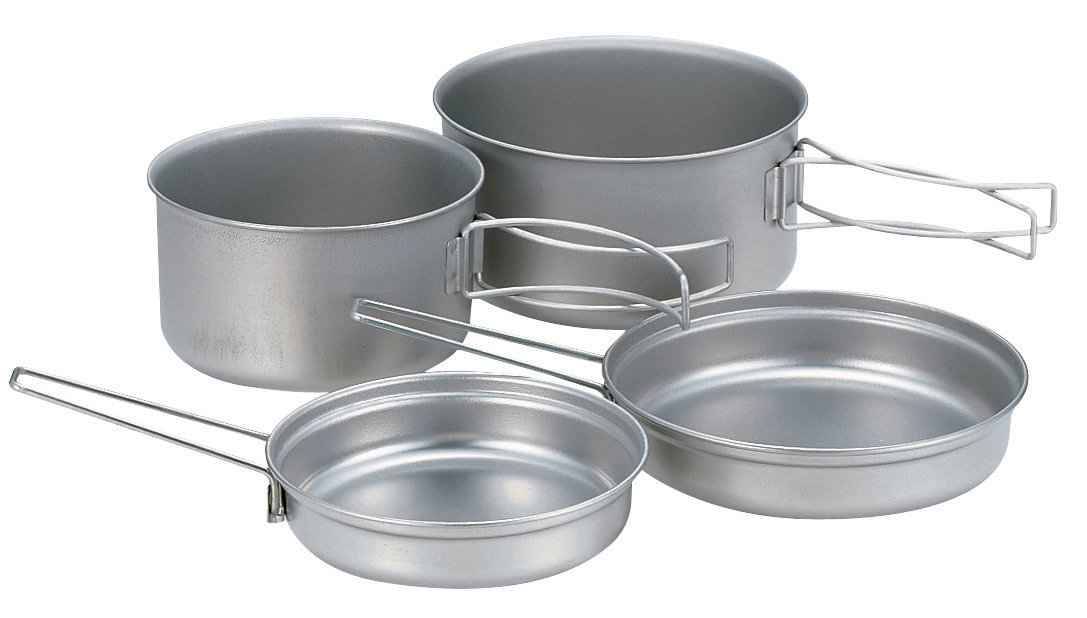 Snow Peak Multi Compact 4 Piece Titanium Cook Set