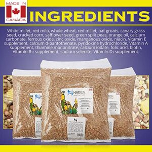 Hagen Pigeon & Dove Seed, Nutritionally Complete Bird Food 25 Pound (Pack of 1)